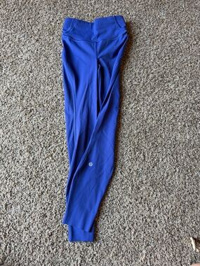 lululemon Blue High-Rise Leggings Size 2
